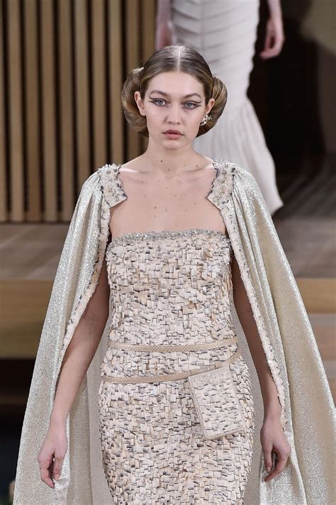 Gigi hadid for chanel show 